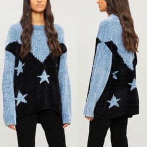 ❌SOLD❌ NWT Wildfox chenille star sweater.